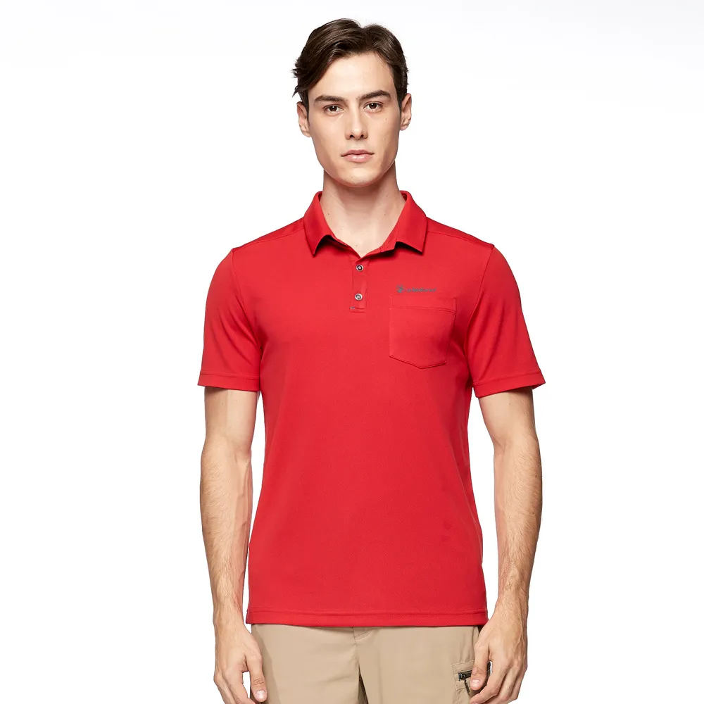 【WILDLAND荒野】男彈性抗UV防蚊POLO上衣紅色 歷史價格詳細信息