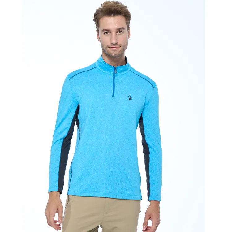 【WILDLAND荒野】男彈性雙色磨毛POLO保暖衣黑 歷史價格詳細信息