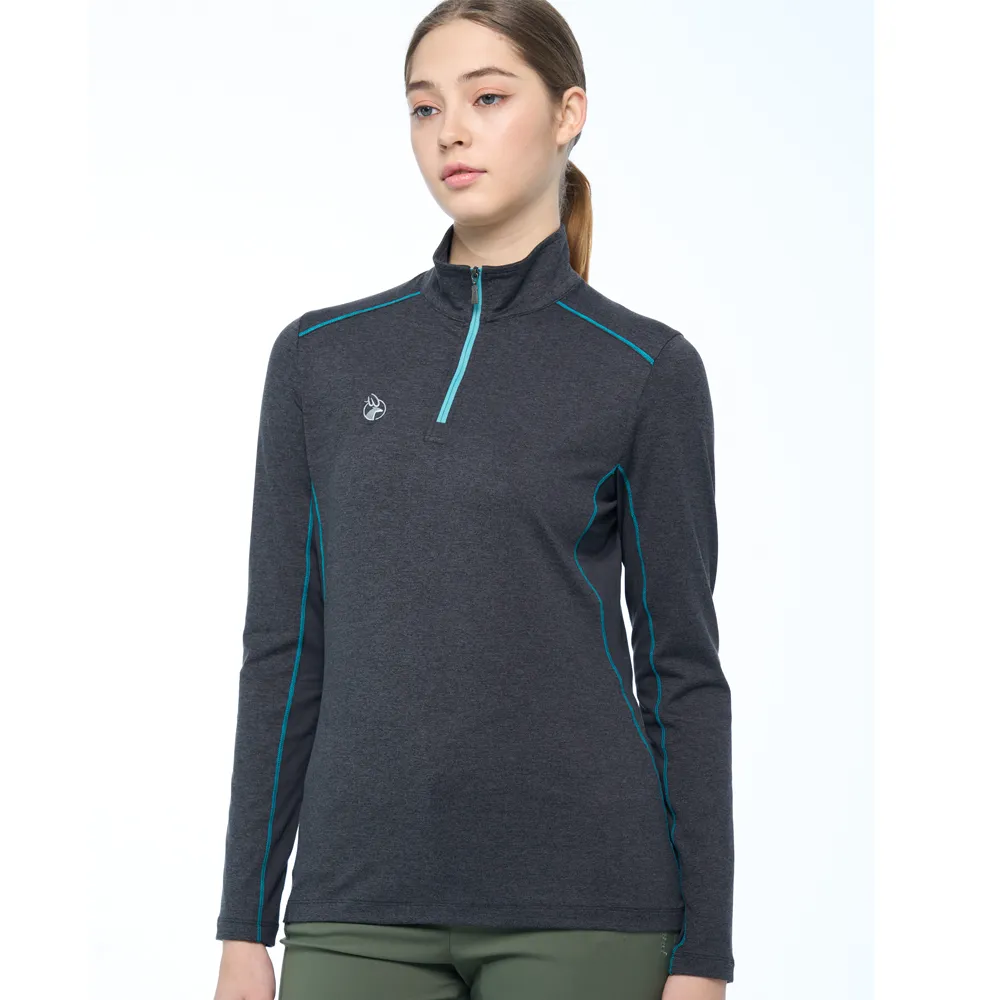 【荒野 WildLand】女彈性雙色前開襟保暖衣.長袖吸濕排汗衫.休閒運動上衣/0B02611-32 深粉紅 歷史價格詳細信息