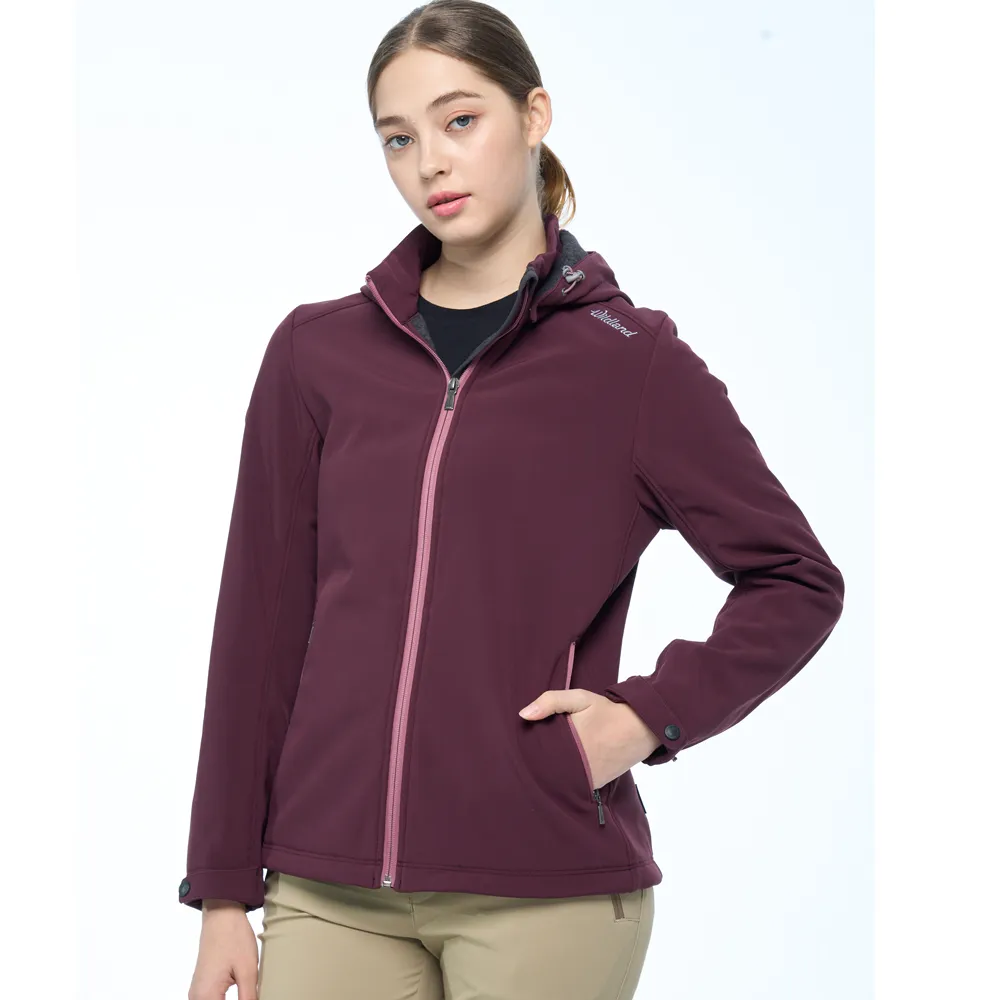 【WILDLAND荒野】女環保涼感抗UV拉鍊上衣紅色 歷史價格詳細信息