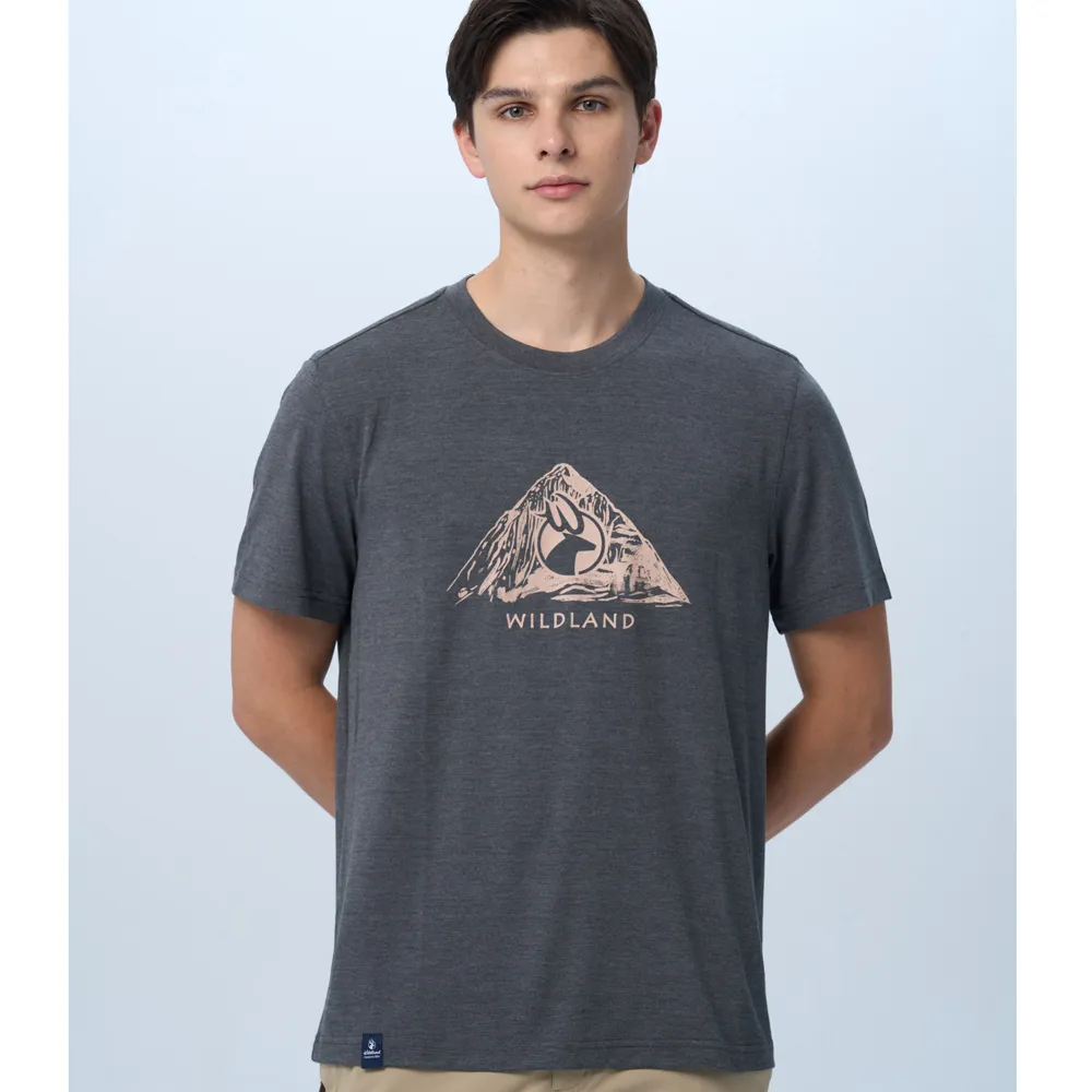 【WILDLAND荒野】男經典鹿頭圓領上衣黑色 歷史價格詳細信息