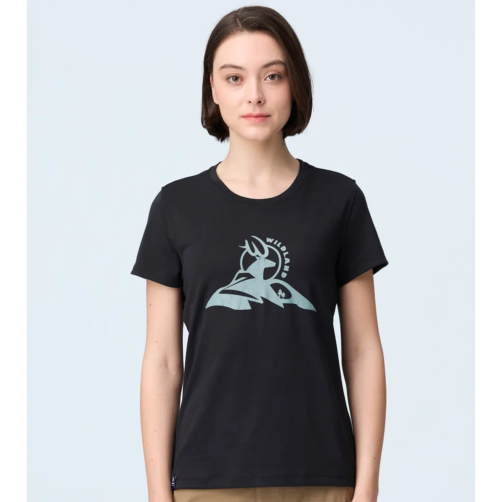 女 Wildland探險熊機能T-直筒 0B21603 排汗T恤/短袖T恤/LOGOT恤/荒野/WILDLAND/新竹 歷史價格詳細信息