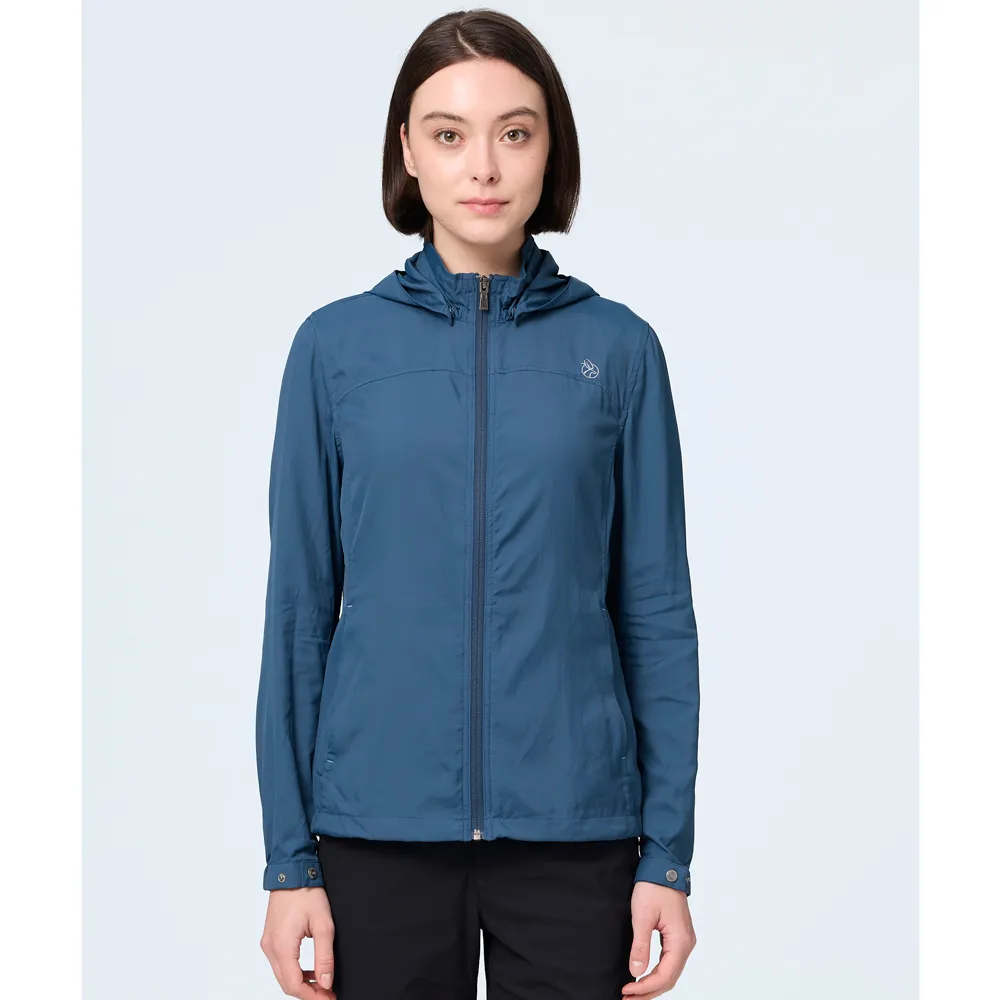 【荒野 WildLand】女 彈性透氣抗UV輕薄外套.運動機能連帽夾克/抗UV-CUT30+/0B21909-175 秀姑藍山 歷史價格詳細信息