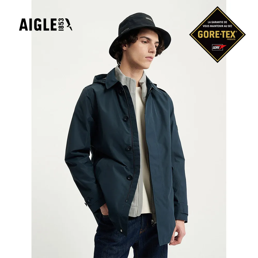 AIGLE 男 防水透氣外套(AG-FAA57A080)-軍綠 歷史價格詳細信息