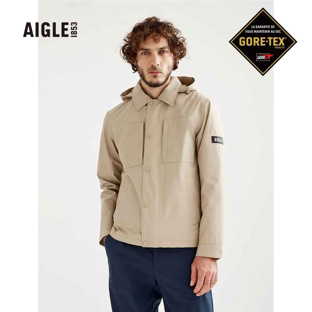 AIGLE 男 防水透氣外套(AG-FAA57A080)-軍綠 歷史價格詳細信息