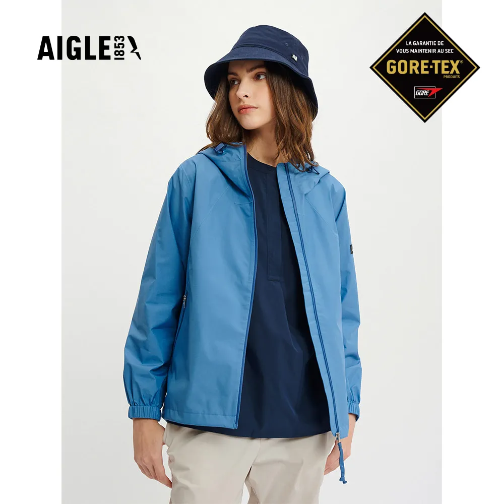 【AIGLE】女 GORE-TEX 防水透氣長版外套AG-FAX97A057 深藍(女外套 防水透氣外套 Goretex 女風衣) 歷史價格詳細信息