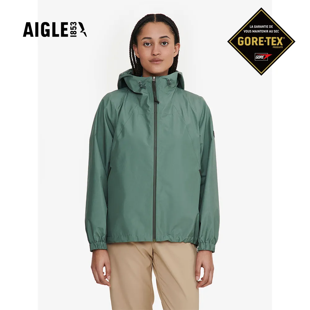 【AIGLE】女 GORE-TEX 防水透氣長版外套AG-FAX97A057 深藍(女外套 防水透氣外套 Goretex 女風衣) 歷史價格詳細信息