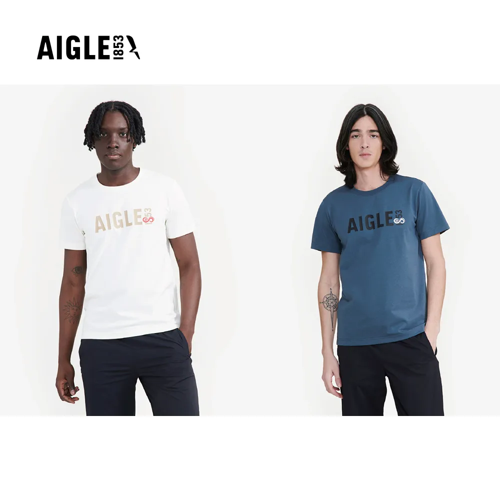 AIGLE 男 快乾抗菌短袖T恤(AG-2A127A057)-深藍 歷史價格詳細信息
