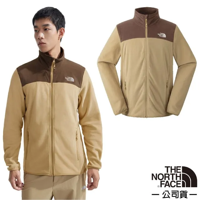 【The North Face】男 輕量保暖刷毛立領外套.休閒夾克/柔軟抓絨.居家戶外/8AYK-BQW 綠色 歷史價格詳細信息