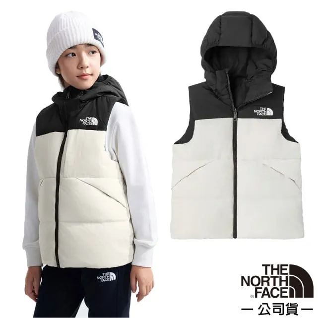 【The North Face 童 600FP 雙面羽絨背心 AP《褐綠/黑》】7UMP/登山/露營/雙面穿/戶外 歷史價格詳細信息