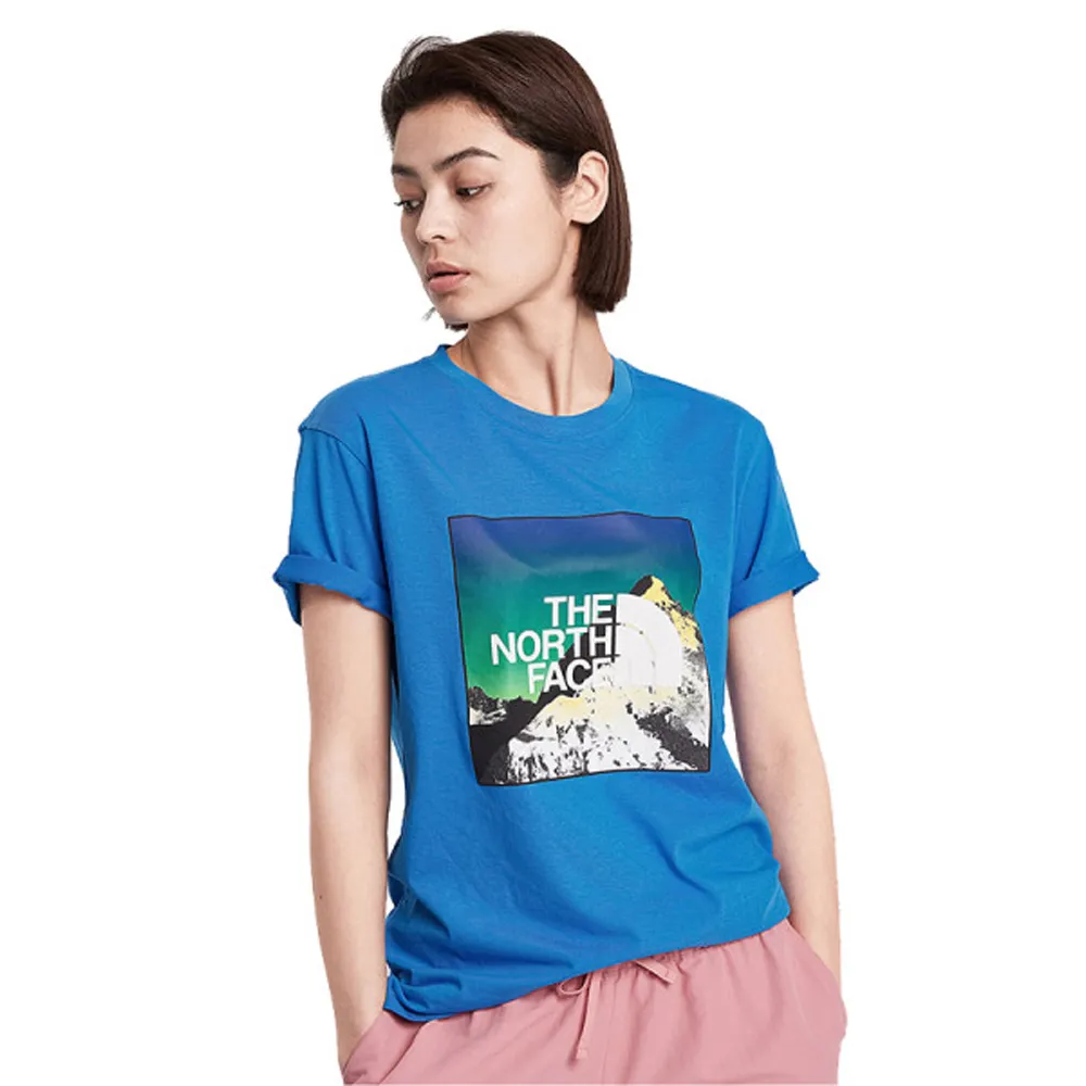 【美國 The North Face】情侶款 純棉快乾吸濕短袖圓領T恤(亞洲版型)/7QRL-7D6 綠色 N 歷史價格詳細信息