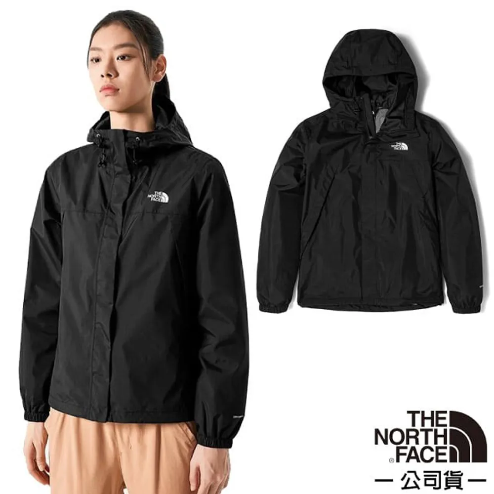 【The North Face】女 3效能 防水透氣防風耐磨連帽外套(亞洲版型) 5K2X-ROU 沙丘白 N 歷史價格詳細信息