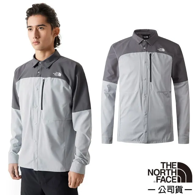 【The North Face】男 FLASHDRY 吸濕透氣排汗短袖襯衫.兩個胸袋.背部通風開口/83TP-JK3 宇宙黑 歷史價格詳細信息