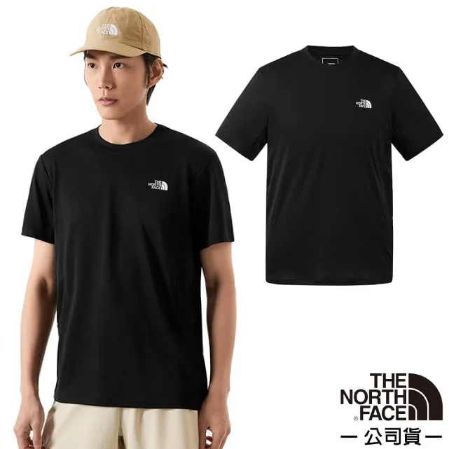 【The North Face】男 FLASHDRY 吸濕透氣排汗短袖襯衫.兩個胸袋.背部通風開口/83TP-JK3 宇宙黑 歷史價格詳細信息