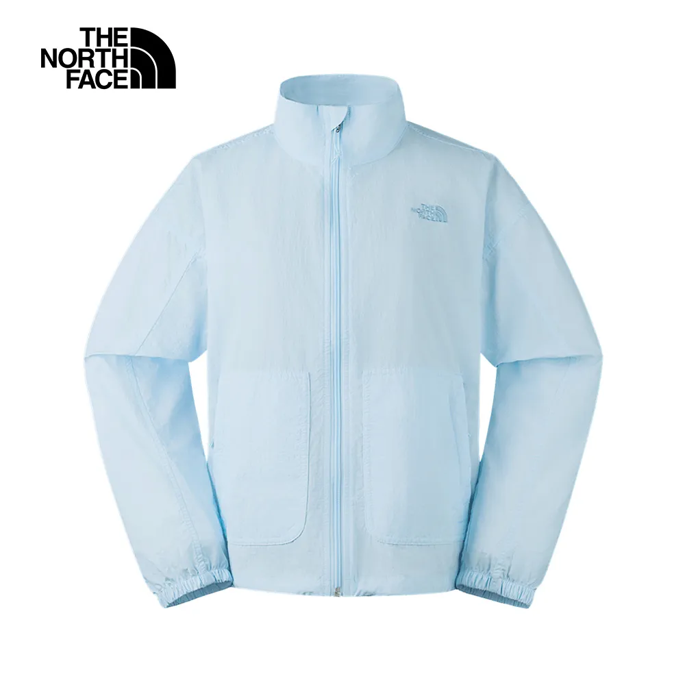 【The North Face 女 防風防曬外套《淺粉》】49B4/薄外套/連帽外套/防曬外套 歷史價格詳細信息