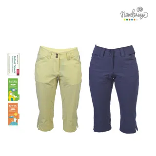 日本namelessage無名世代女款SORONA抗UV彈性七分褲(楓葉黃)_051W808 歷史價格詳細信息