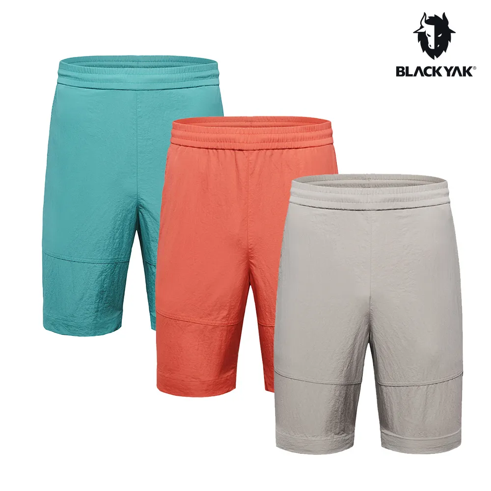 【BLACKYAK】女 COMFORT短褲(淺粉紅/海軍藍/淺卡其)-休閒舒適 鬆緊繩休閒短褲|BYDB1WP001 歷史價格詳細信息