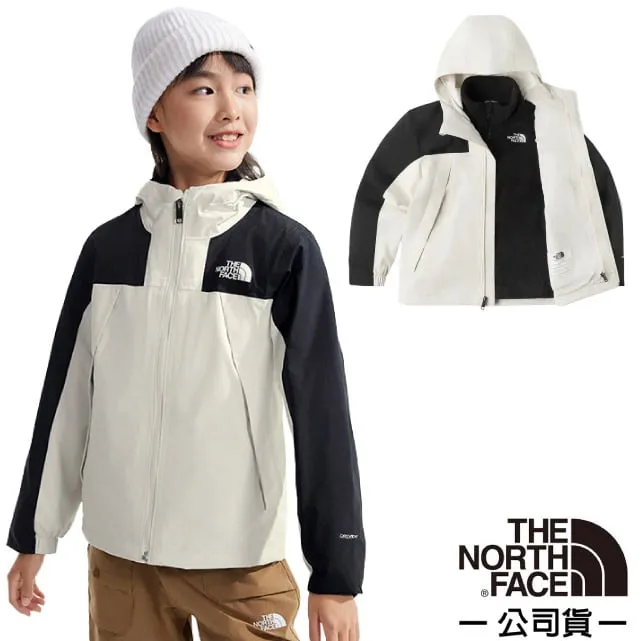 【The North Face】童 ANTORA TRICILIMATE 兩件式連帽保暖外套.風衣/8AKB-1I7 紫色 歷史價格詳細信息