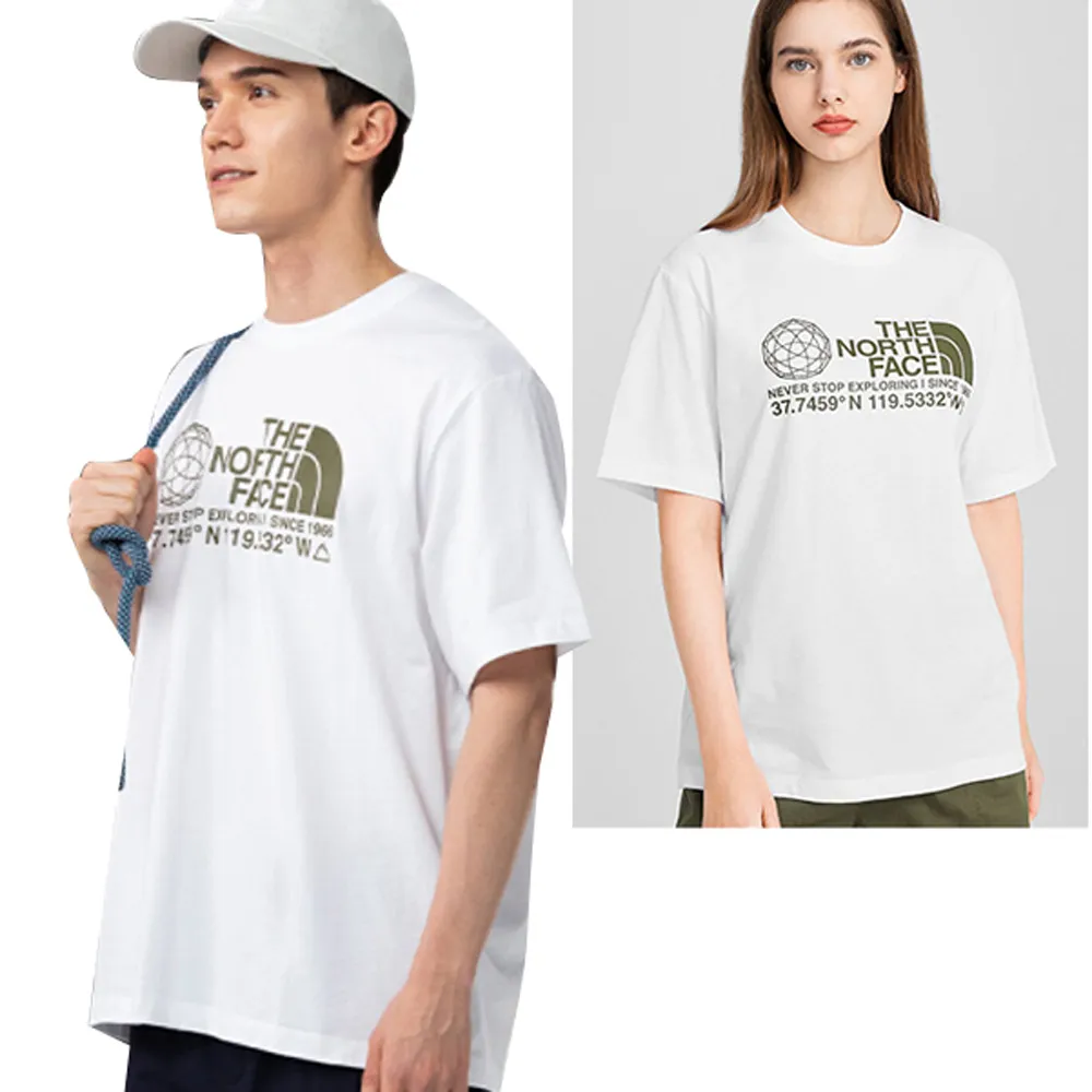 【美國 The North Face】情侶款 純棉快乾吸濕短袖圓領T恤(亞洲版型)/7QRL-7D6 綠色 N 歷史價格詳細信息