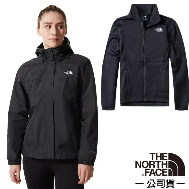 【美國 The North Face】女 防水防風耐磨連帽外套(亞洲版型)/夾克.風雨衣/4U9W-V38 綠色 V 歷史價格詳細信息