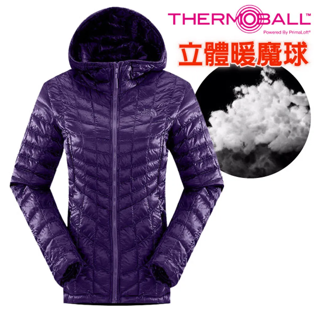 The North Face 女 ThermoBall暖魔球長版保暖外套 灰 NF0A364BDYY【GO WILD】 歷史價格詳細信息