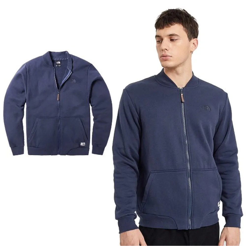 【The North Face】男 輕量保暖刷毛立領外套.休閒夾克/柔軟抓絨.居家戶外/8AYK-BQW 綠色 歷史價格詳細信息