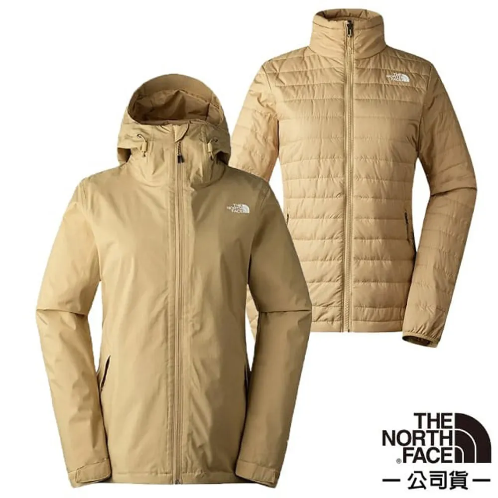 【The North Face 女 二件式防風透氣羽絨外套《紫紅/黑》】4NAI/保暖連帽外套/防潑水/休閒外/悠遊山水 歷史價格詳細信息