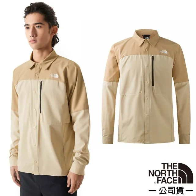 【The North Face】男 FLASHDRY 吸濕透氣排汗短袖襯衫.兩個胸袋.背部通風開口/83TP-JK3 宇宙黑 歷史價格詳細信息