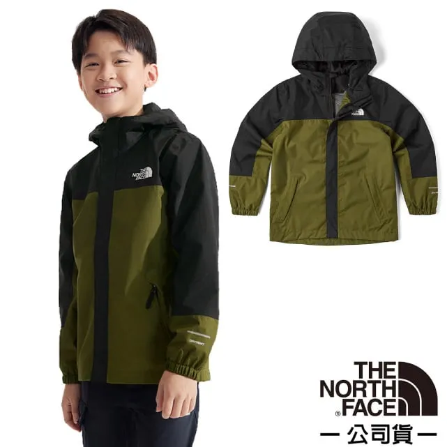 【The North Face】童 輕量防水透氣連帽休閒外套.防風休閒夾克/8A48-PIN 泉水藍 歷史價格詳細信息
