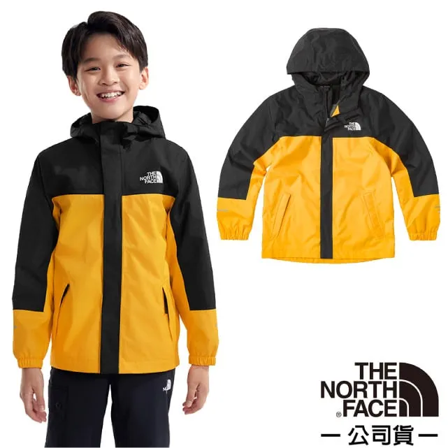 【The North Face】童 輕量防水透氣連帽休閒外套.防風休閒夾克/8A48-PIN 泉水藍 歷史價格詳細信息