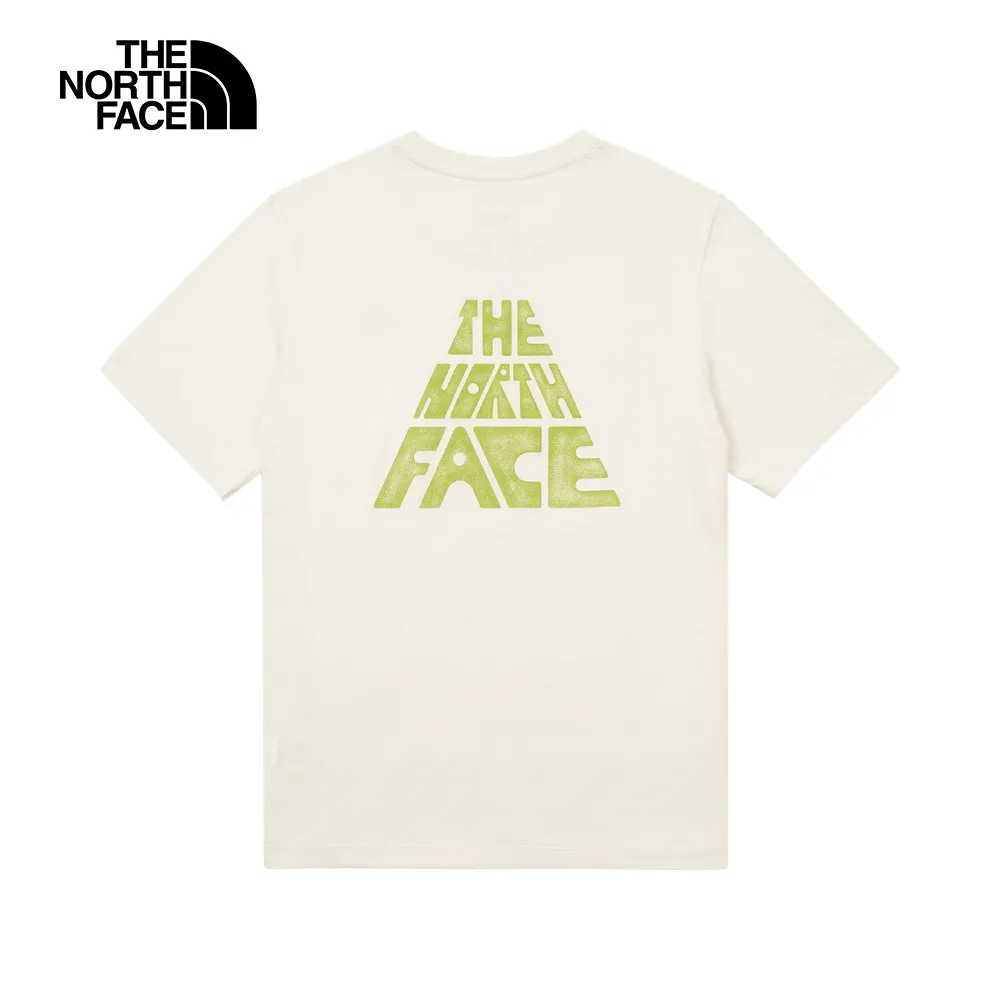 The North Face北面男款米白色吸濕排汗休閒圓領長袖上衣｜7QVD738 歷史價格詳細信息