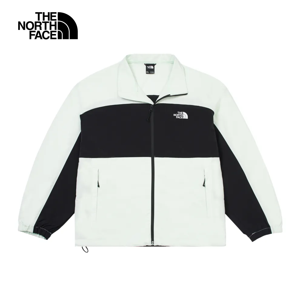 The North Face北面男款綠黑拼接防風防潑水連帽外套｜5JYNPK1 歷史價格詳細信息