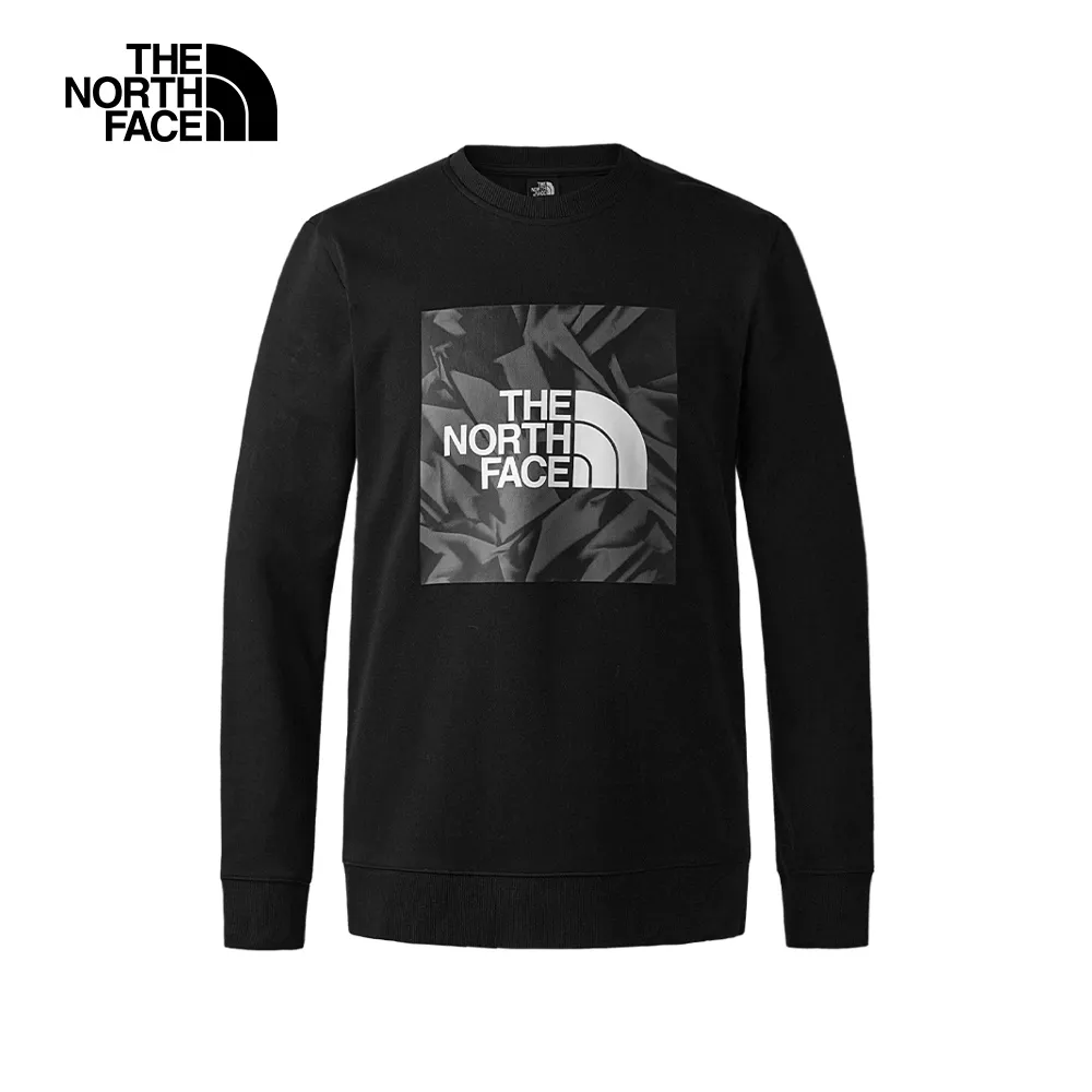【The North Face】男 印花休閒長袖大學上衣-NF0A88FTJK3 歷史價格詳細信息