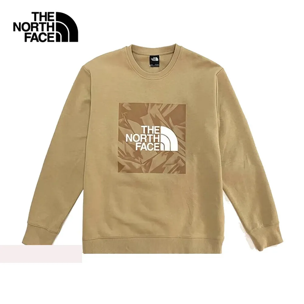【The North Face】男 印花休閒長袖大學上衣-NF0A88FTJK3 歷史價格詳細信息