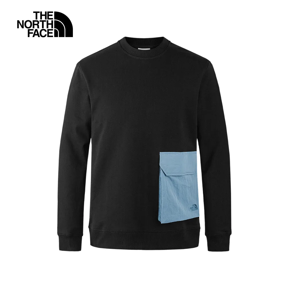 【The North Face 男 保暖長袖上衣AP《深藍》】7QV1/圓領長T/大學T/休閒長袖 歷史價格詳細信息