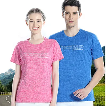 【TecTop】上衣 春夏新品男女休閒排汗運動T恤(女) 歷史價格詳細信息