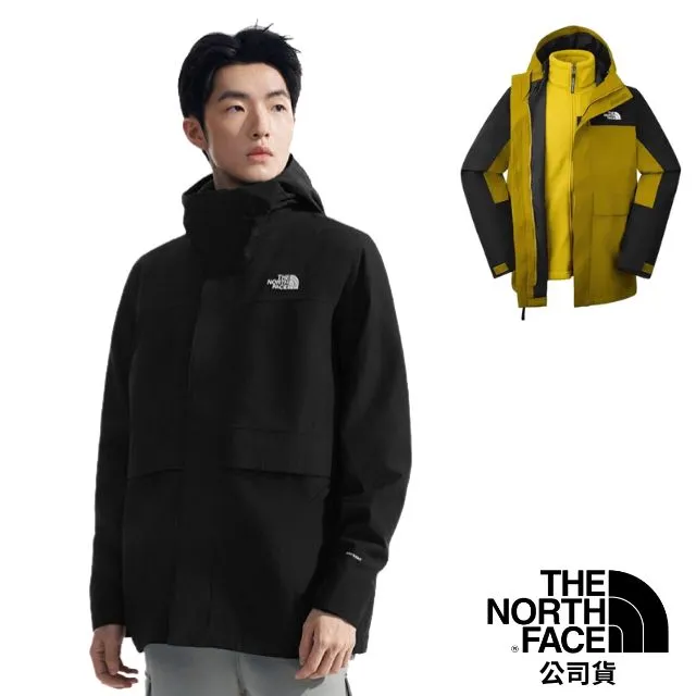 【The North Face 男 兩件式防水保暖外套 AP《橄欖綠》】4R2H/防風外套/衝鋒衣/連帽外套/風雨衣 歷史價格詳細信息