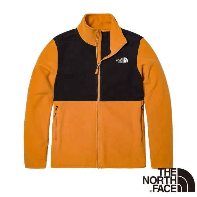 【美國 The North Face】男新款 拼接保暖立領抓絨外套.夾克/機能性運動衫/4NA3-NYC 綠色 歷史價格詳細信息