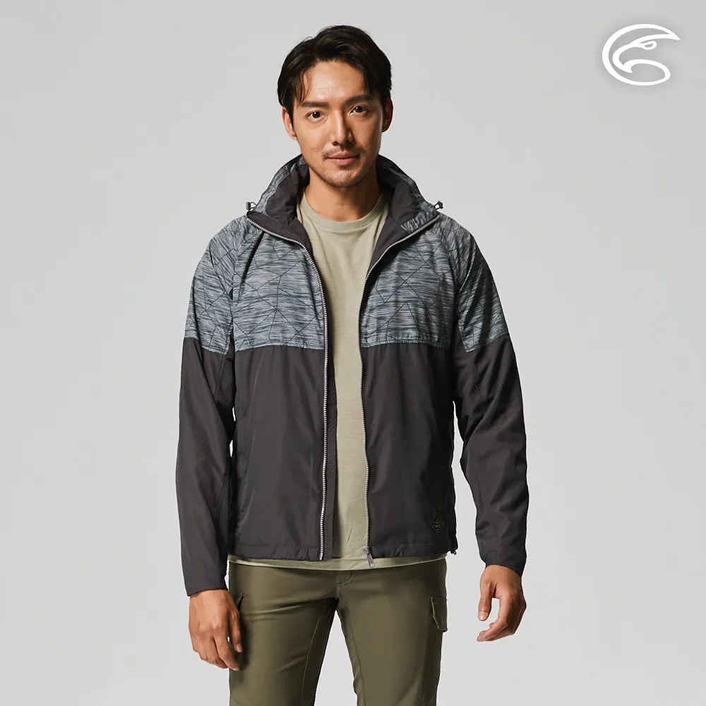 ADISI AJ2121071男超撥水抗風尼網可拆帽外套 / 靛藍壓光 歷史價格詳細信息