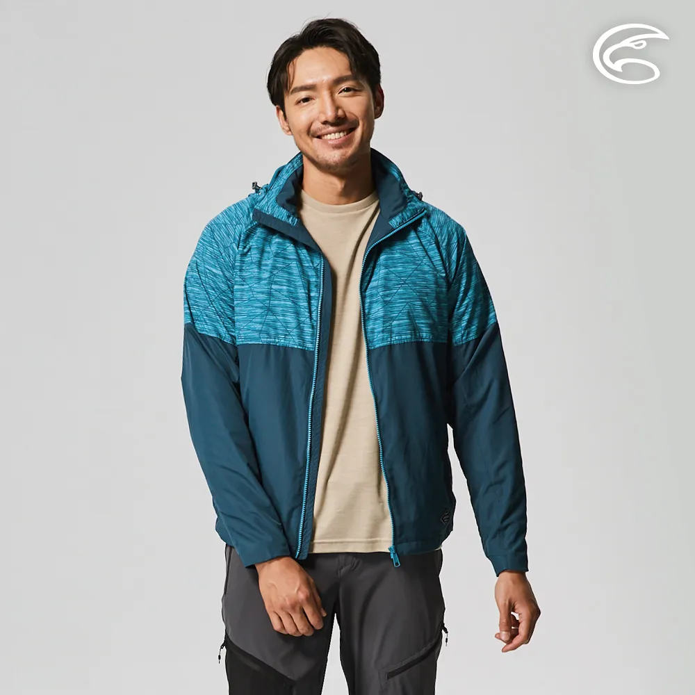 ADISI AJ2121071男超撥水抗風尼網可拆帽外套 / 靛藍壓光 歷史價格詳細信息