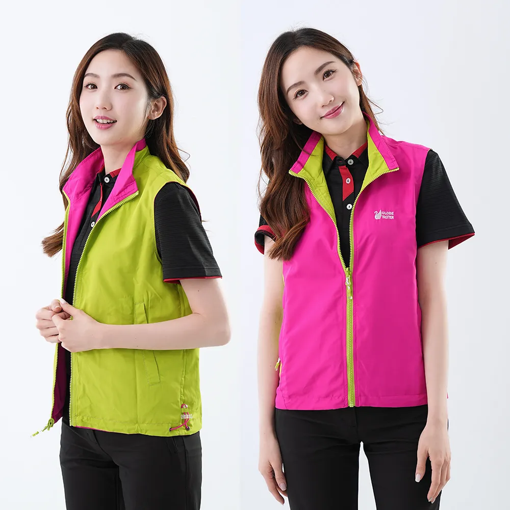 遊遍天下 中性款抗UV防風防潑水雙面穿背心GV10012寶藍 歷史價格詳細信息