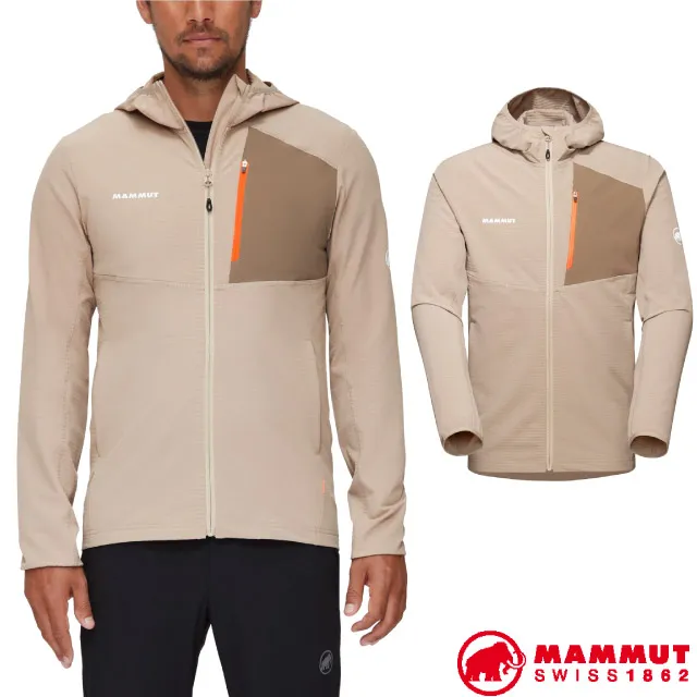 【MAMMUT 長毛象 男 Madris Light ML Hooded薄刷毛連帽外套《薩凡納褐》】1014-03841 歷史價格詳細信息