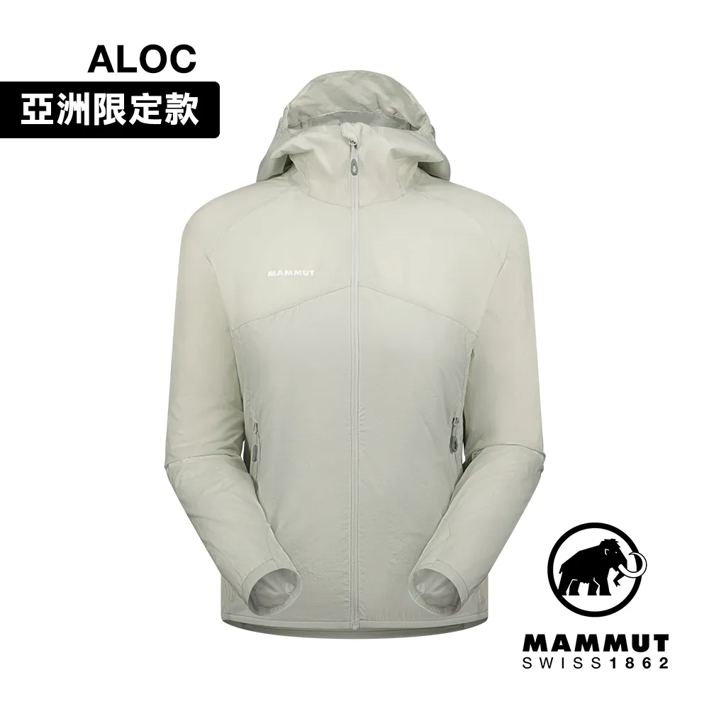【MAMMUT 長毛象】女 Convey WB Hooded AF 輕量防風透氣連帽外套/1012-00540-00697 鉑金灰 歷史價格詳細信息