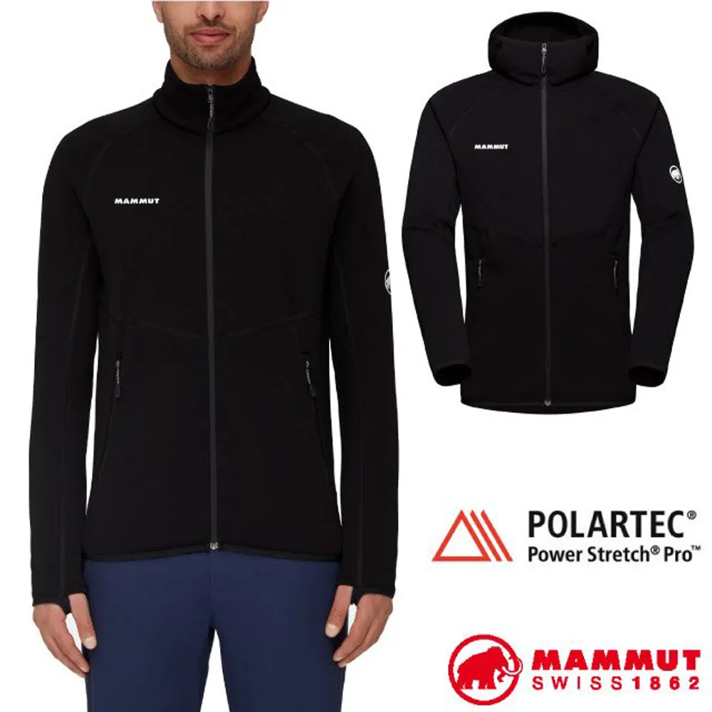 【MAMMUT 長毛象】男 Aconcagua 輕量透氣耐磨保暖刷毛連帽外套/1014-04282-50554 深冰藍/海洋藍 歷史價格詳細信息
