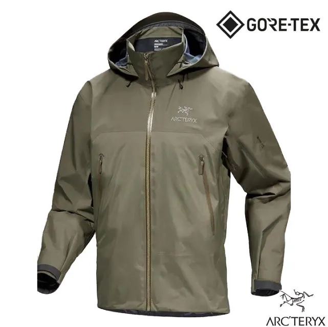 【ARCTERYX 始祖鳥】男 Beta AR Gore-Tex 3L 防水透氣連帽外套_X000007082 煙燻棕 歷史價格詳細信息