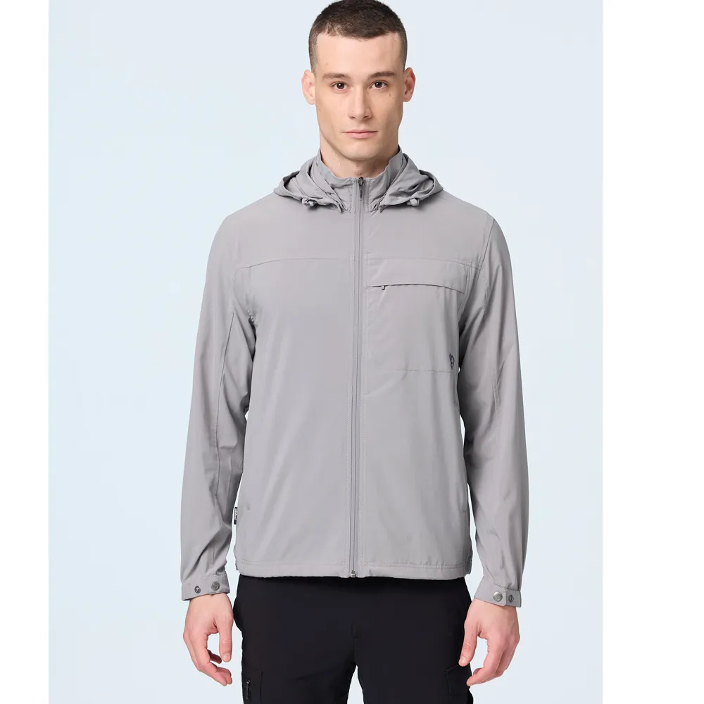 【WILDLAND荒野】男印花透氣抗UV輕薄外套希臘藍色 歷史價格詳細信息