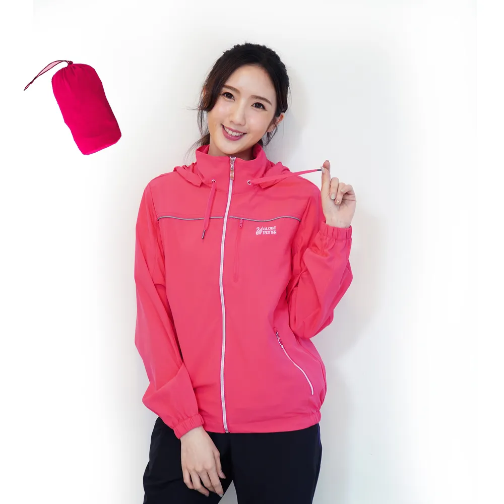 遊遍天下 中性款反光防曬防風防潑水輕量外套 GJ10018 粉紅(贈收納袋) 歷史價格詳細信息