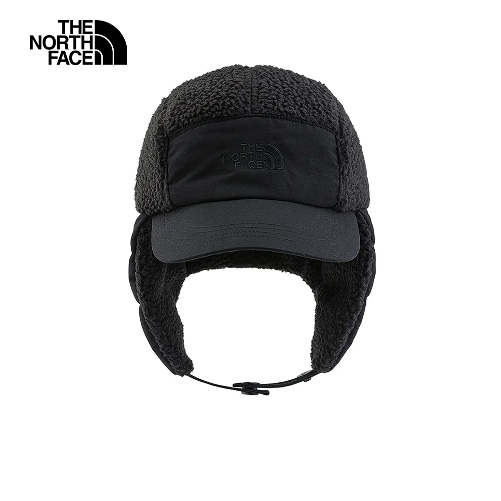 The North Face北面男女款黑色舒適保暖仿羊羔絨漁夫帽｜7RH6KX7 歷史價格詳細信息