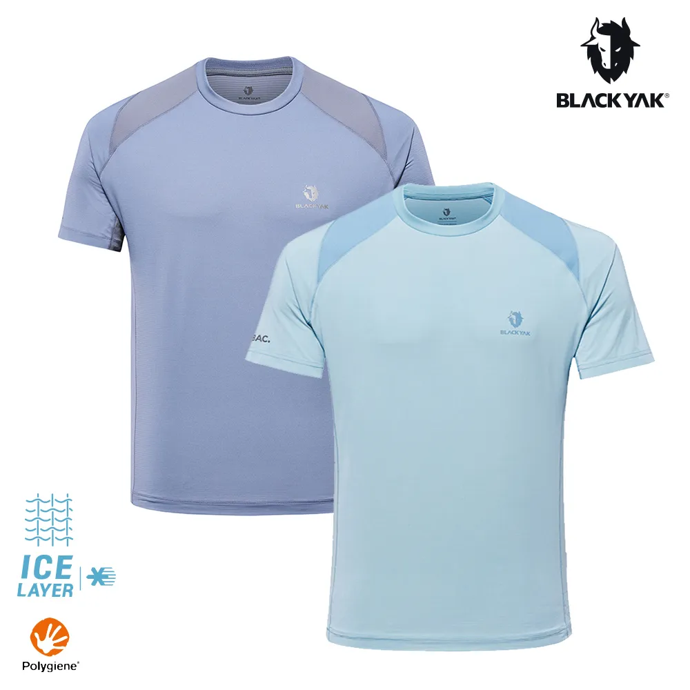 【BLACKYAK】男 ICE短袖POLO衫(丁香紫粉/冰薄荷/藍綠)-春夏 涼感 短袖POLO衫|BYDB1MC101 歷史價格詳細信息