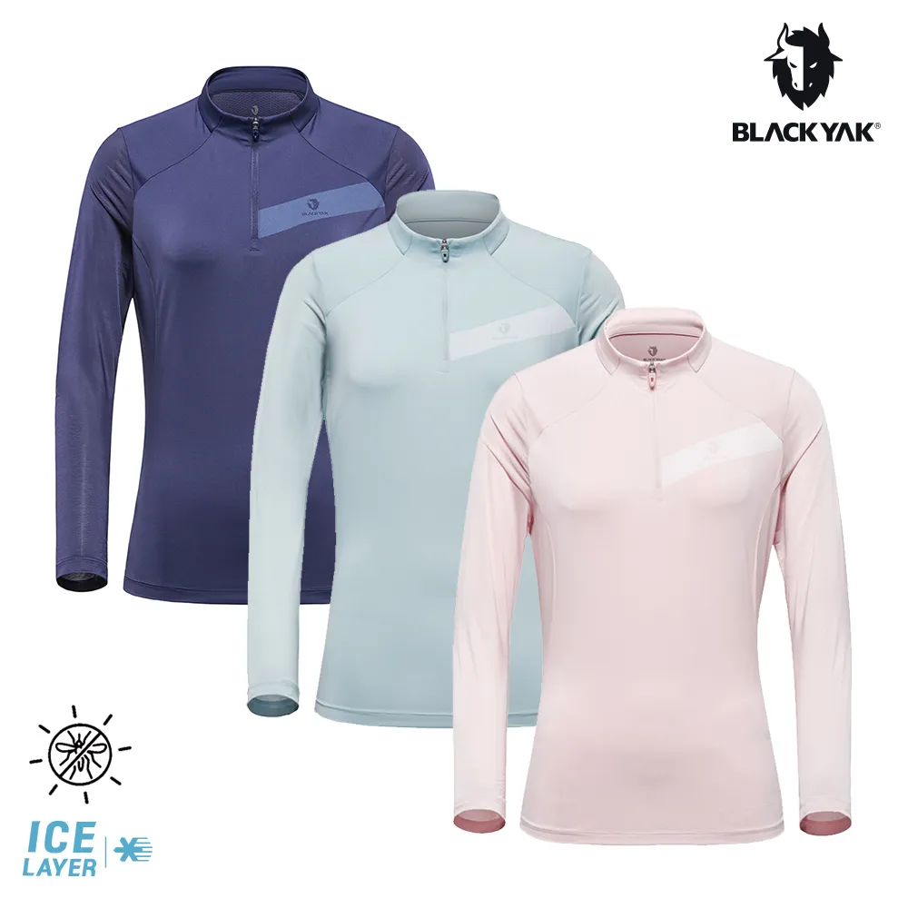 【BLACKYAK】女 ICE ECO短袖POLO衫(洋紅粉/丁香紫/藍灰色)-涼感吸濕排汗|BYCB1WC101 歷史價格詳細信息
